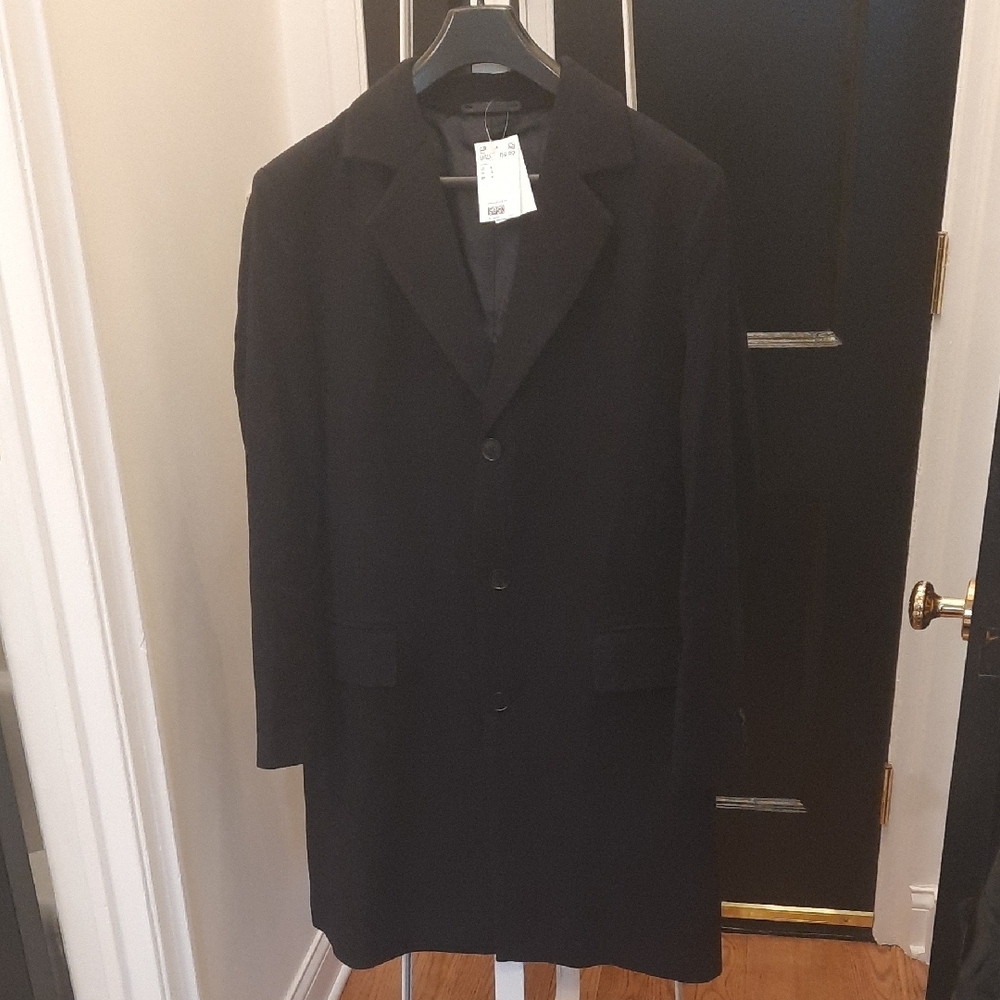 NWT MENS Classic NAVY Overcoat